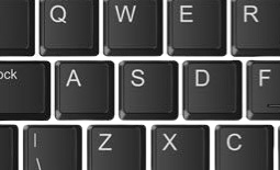first key